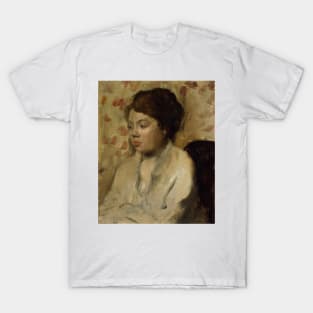 Portrait of a Young Woman by Edgar Degas T-Shirt